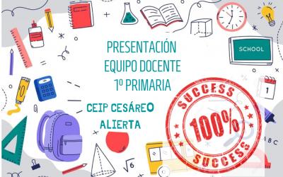 PRESENTACIÓN EQUIPO DOCENTE DE 1º DE PRIMARIA
