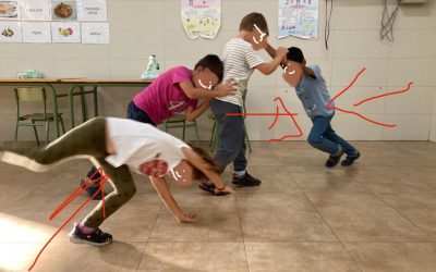 HABLANDO DE FUERZAS EN LOS TALLERES CIENTÍFICOS EN FAMILIA