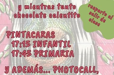 AQUÍ ESTÁ EL PROGRAMA DE LA FIESTA DE HALLOWEEN